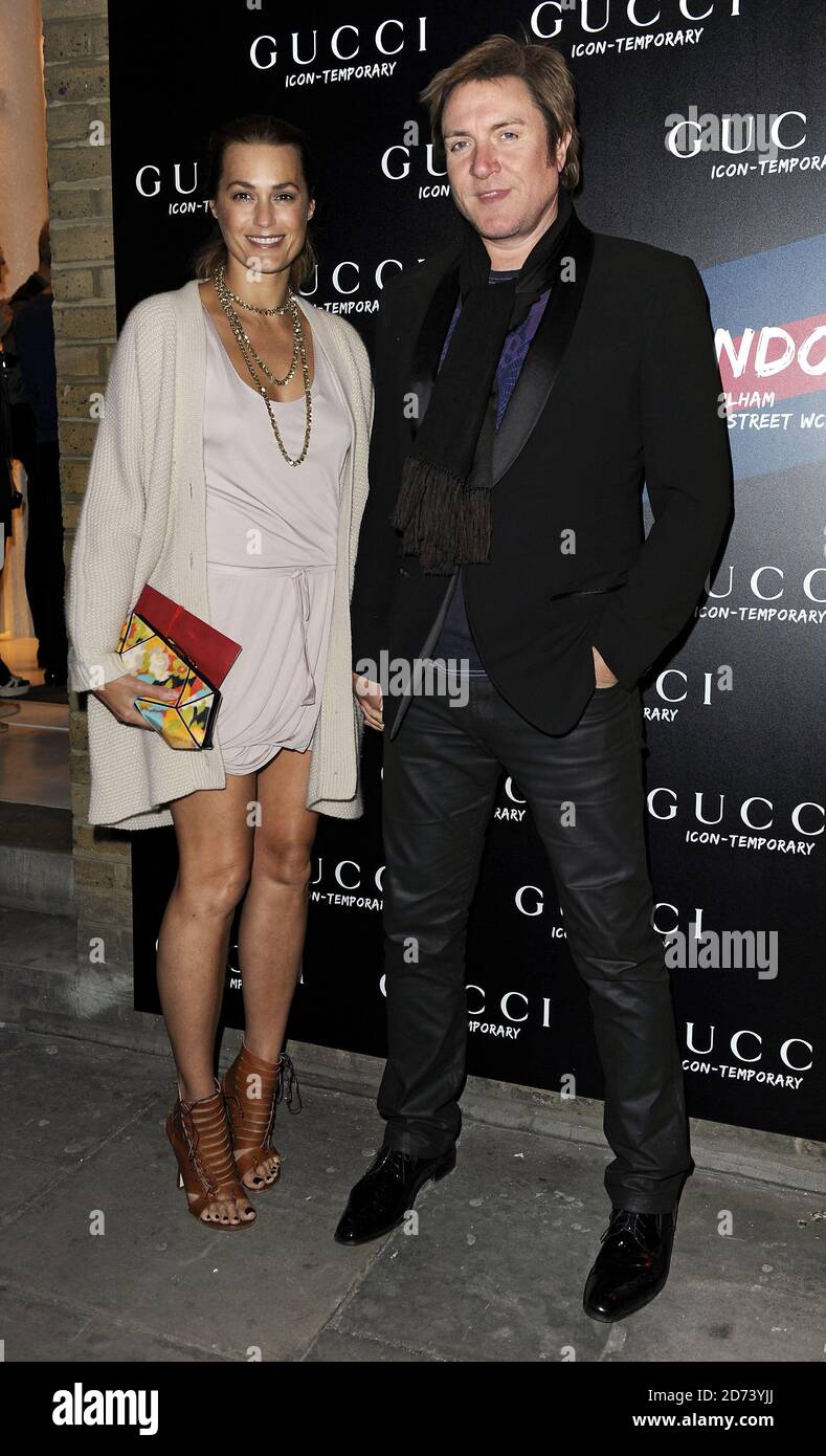 Yasmin Le Bon and Simon Le Bon attend the opening of the Gucci Icon Temporary Pop Up Store in Yasmin Le Bon and Simon Le Bon attend the opening of the Gucci Icon Temporary Pop Up Store in