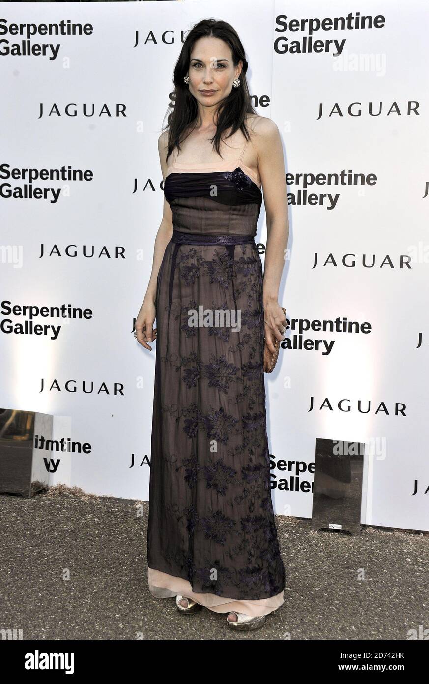 claire forlani party dress WEST HOLLYWOOD, CALIFORNIA, USA: Claire Forlani attends the Vanity Fair Oscar Night Party at Morton's in West Hollywood, California on February 28, 2005. Lee Roth / Roth Stock Archives Stock Photo