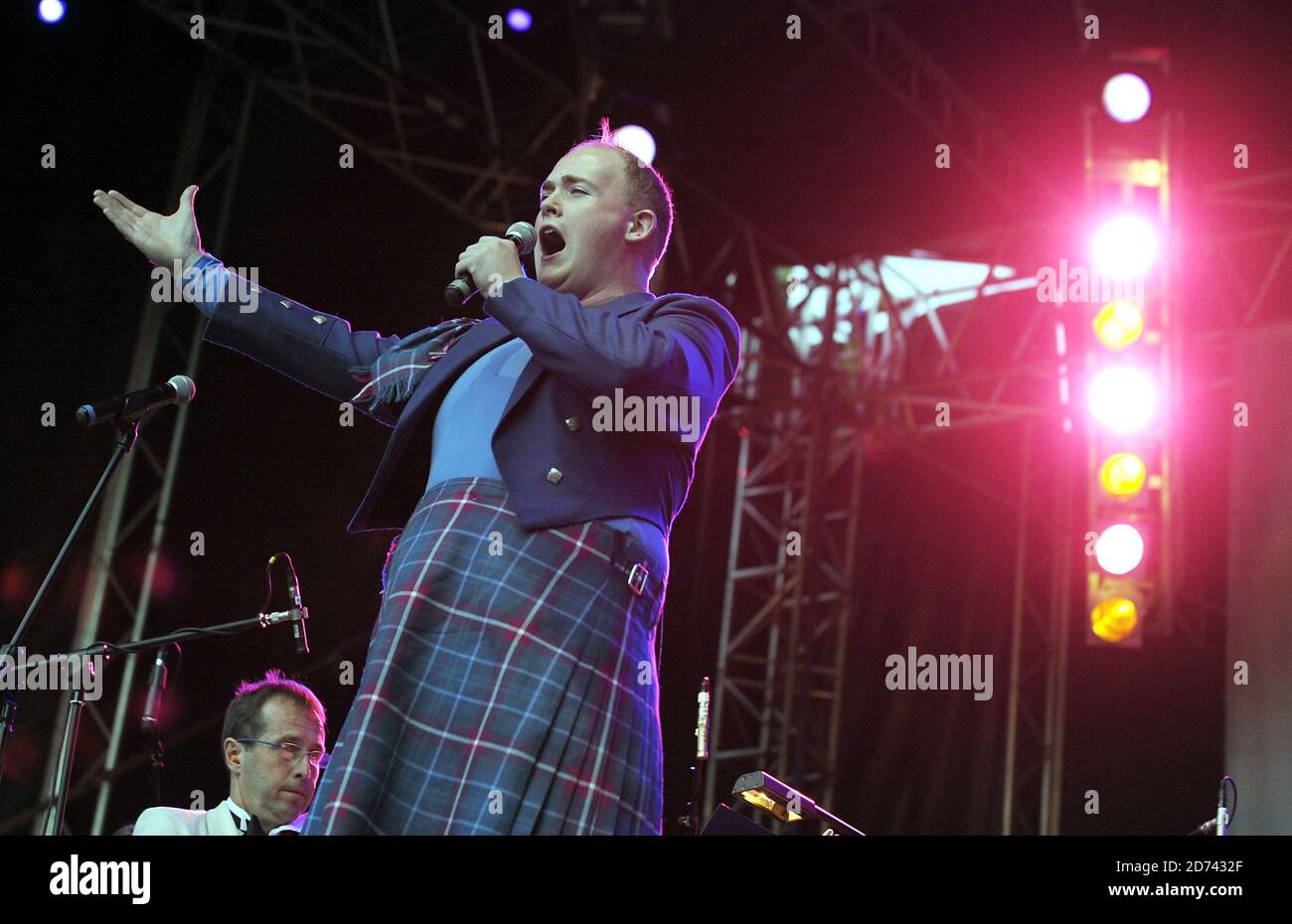 Nicky Spence performs with the Royal Philarmonic Concert Orchestra at ...