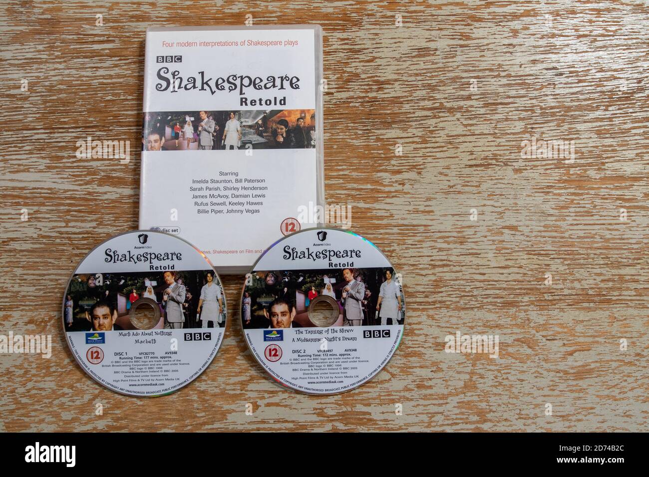 Four Shakespeare play reinterpreted for BBC television Stock Photo Alamy
