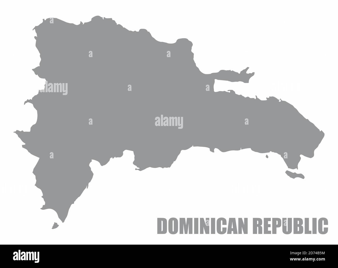 Dominican republic map hires stock photography and images Alamy