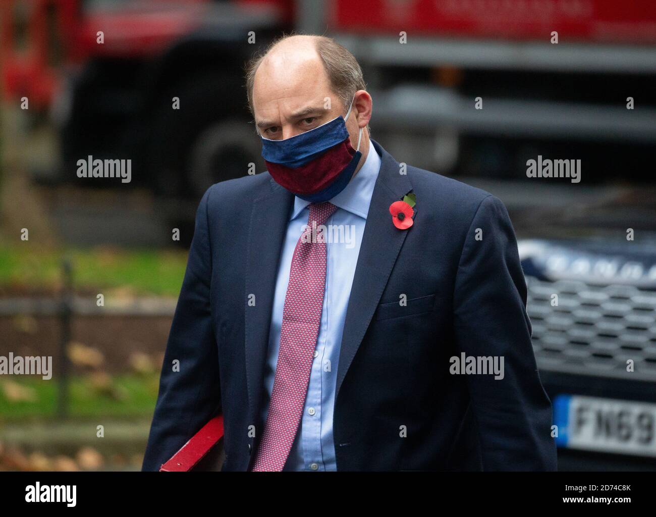 London, UK. 20th Oct, 2020. Ben Wallace, Secretary of State for Defence, arrives for the weekly Cabinet meeting. Credit: Mark Thomas/Alamy Live News Stock Photo