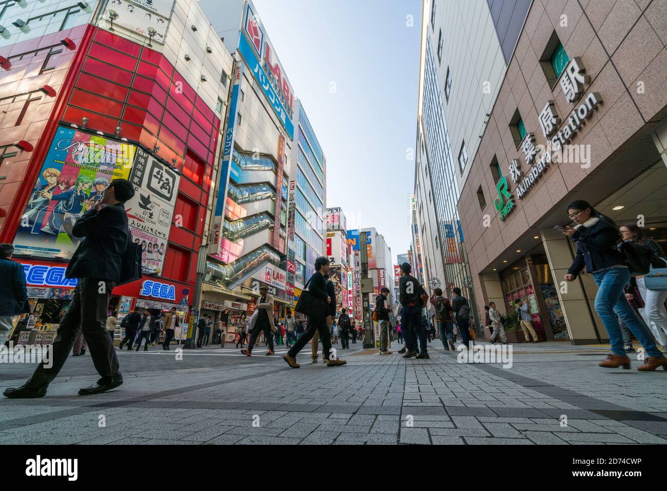 Japan Tokyo Akihabara Computer Shop High Resolution Stock Photography ...