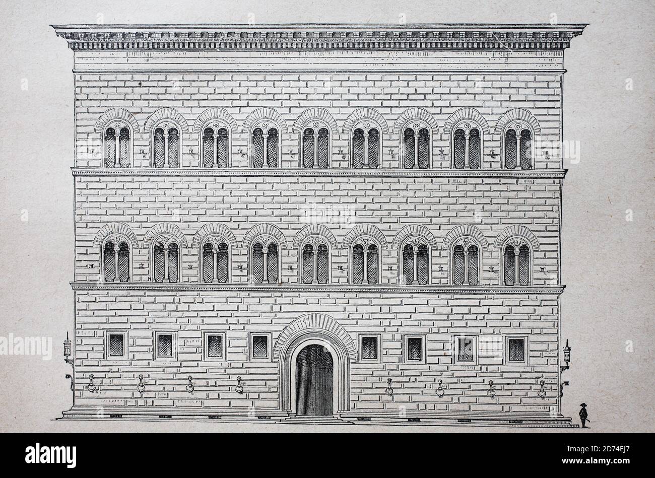 Palazzo Strozzi Architecture High Resolution Stock Photography And Images Alamy