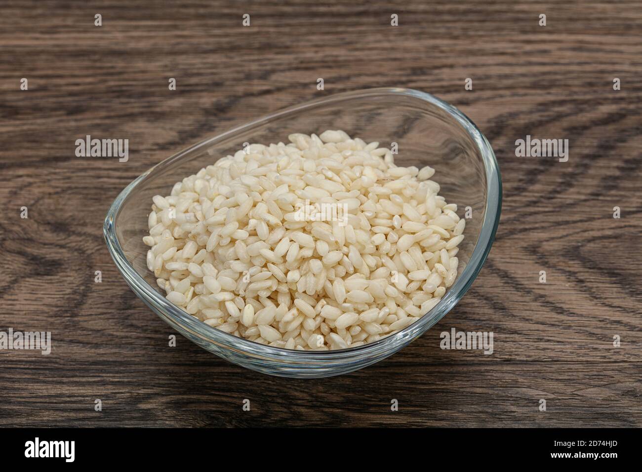 Raw Italian arborio rice for Risotto Stock Photo Alamy