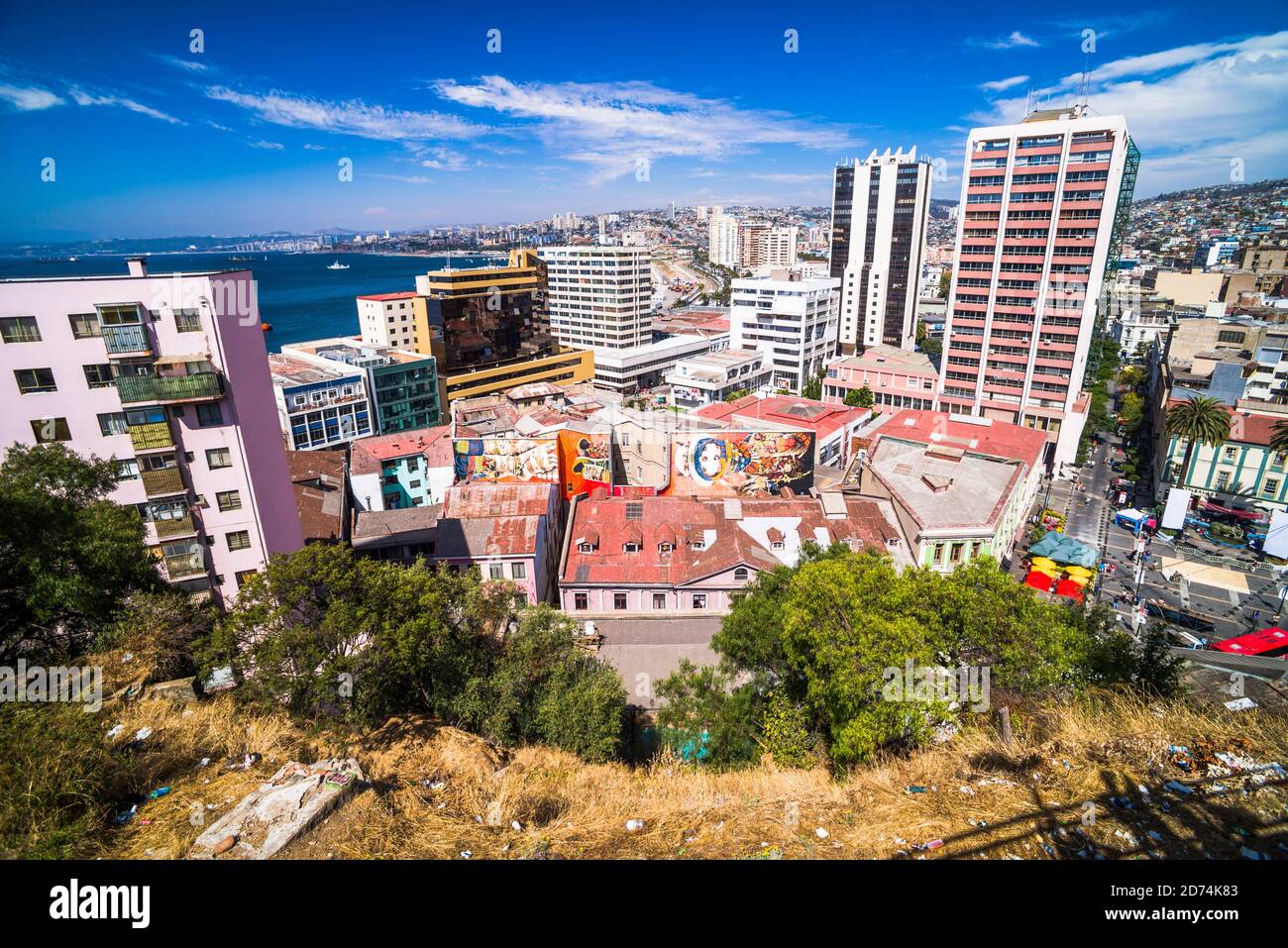 Valparaiso, Valparaiso Province, Chile Stock Photo