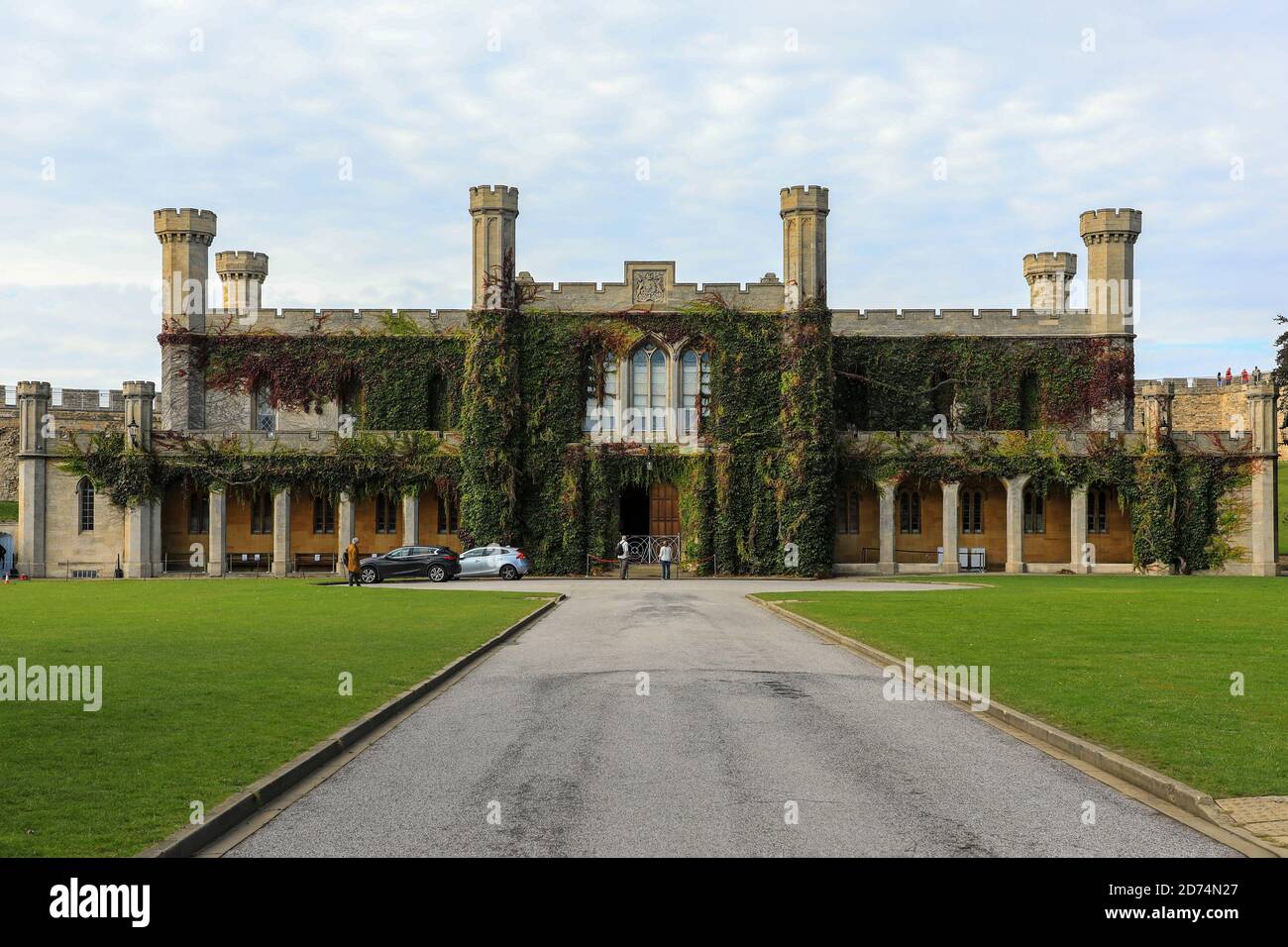 The courthouse at Lincoln Castle, currently home to Lincoln Crown Court ...