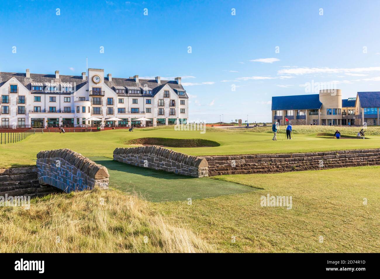 Carnoustie chamionship golf course hires stock photography and images