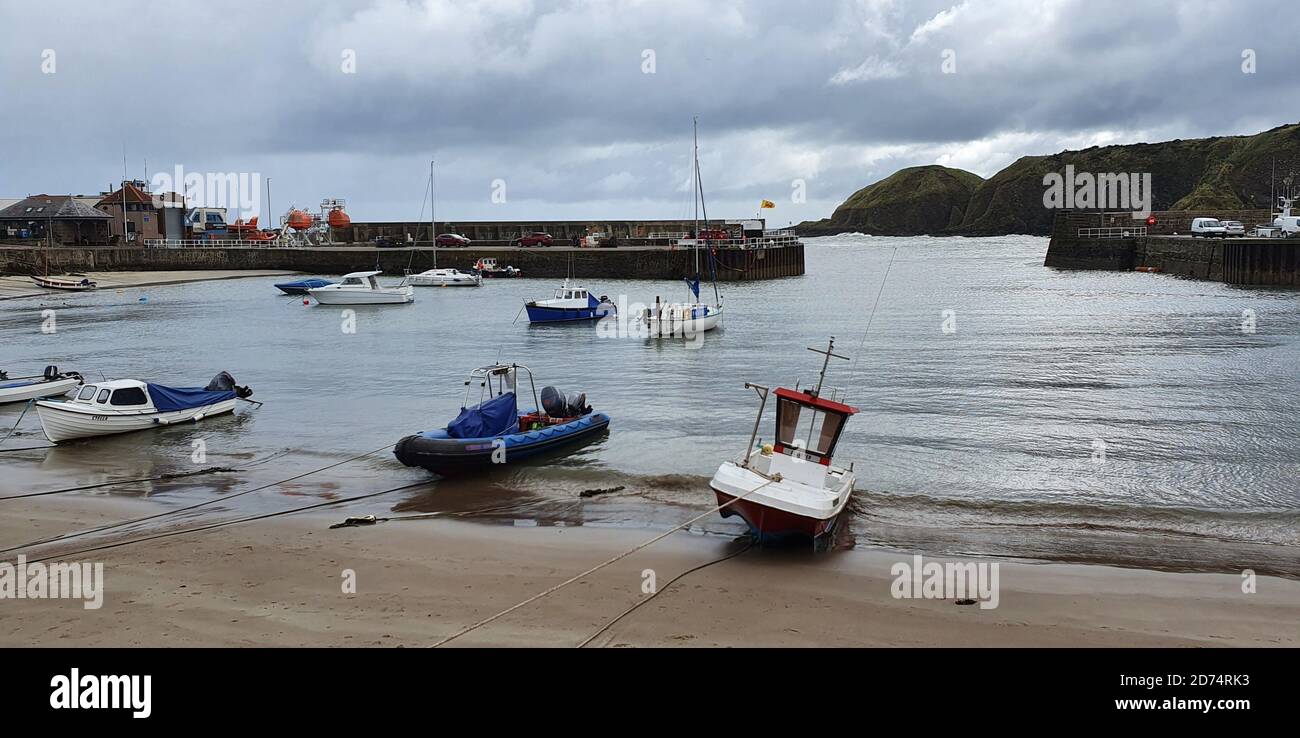 Stonehaven harbour Stock Photo Alamy