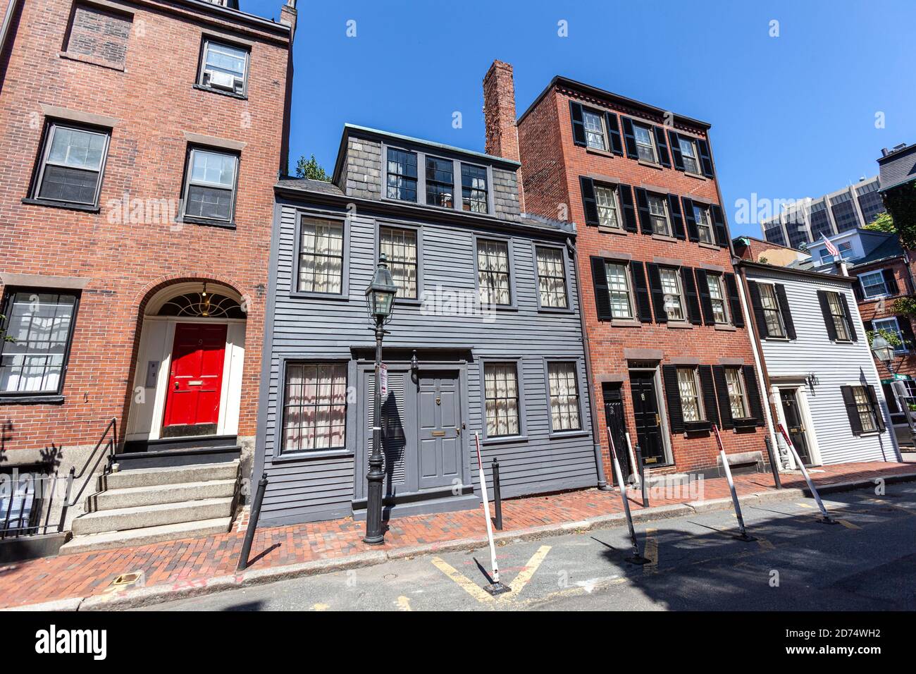 Pinckney St, Beacon Hill, historic neighbourhood, Boston, Massachusetts