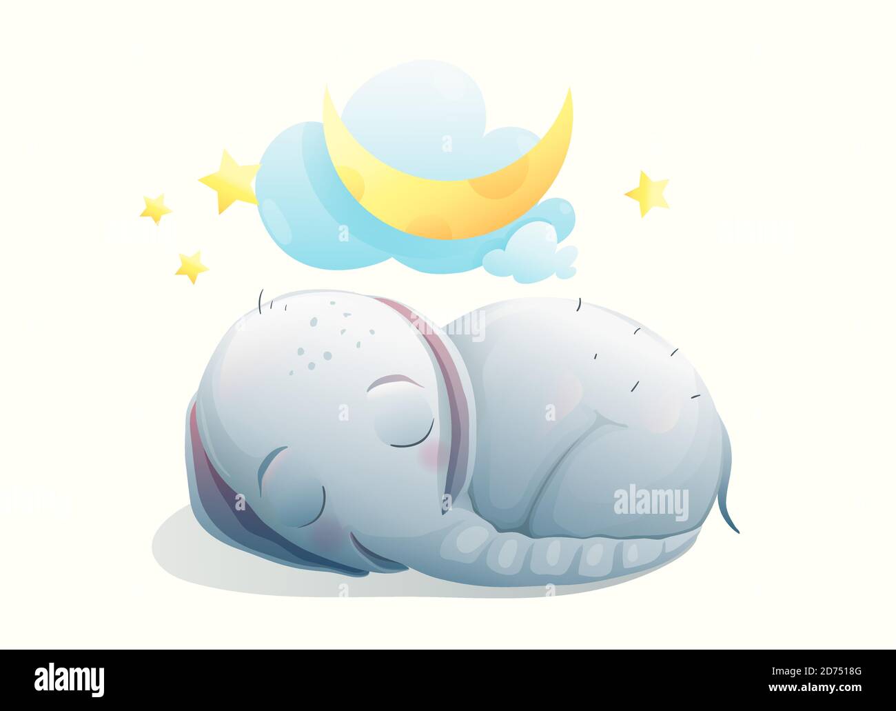спокойной ночи слоненок. слоник на облаке. спокойной ночи слоненьк. милый розовый слоненок. сладких снов слон.