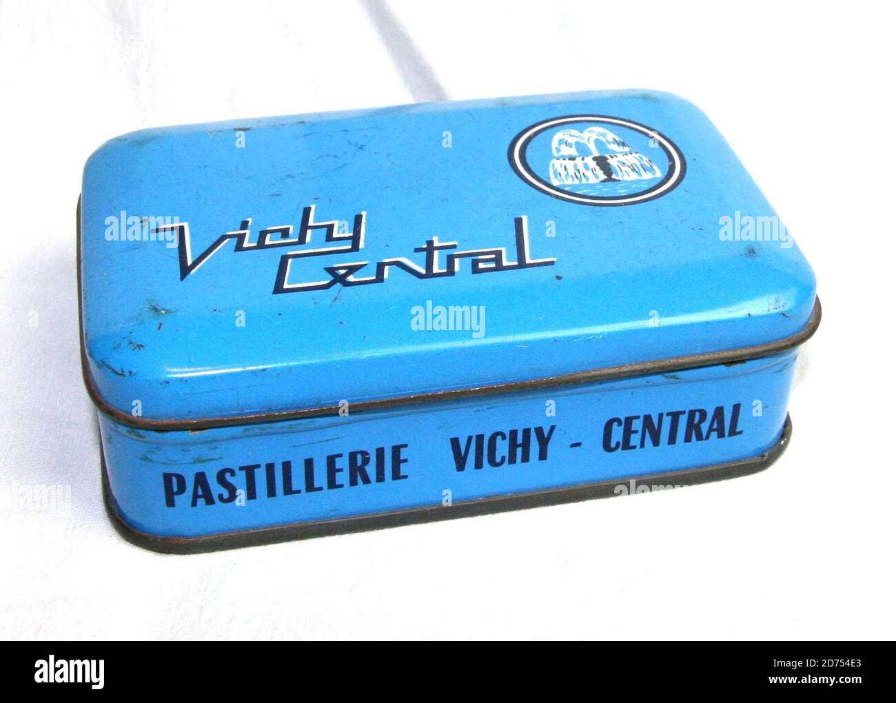 Boite de pastille Vichy vers 1965 Stock Photo