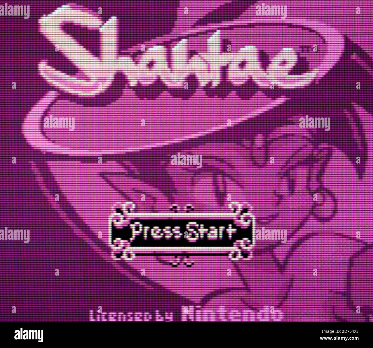 Shantae - Nintendo Game Boy Color Videogame - Editorial use only Stock Photo