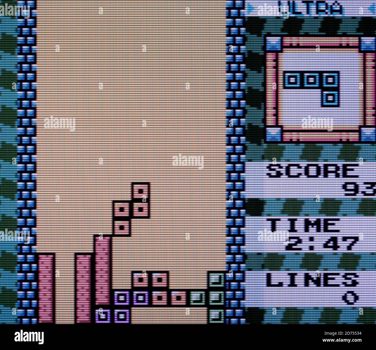 Tetris DX - Nintendo Game Boy Color Videogame - Editorial use only Stock  Photo - Alamy