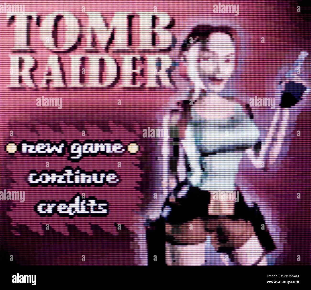 Tomb Raider - Nintendo Game Boy Color Videogame - Editorial use 