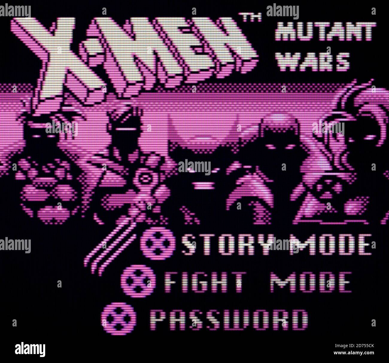 X-Men Mutant Wars - Nintendo Game Boy Color Videogame - Editorial ...