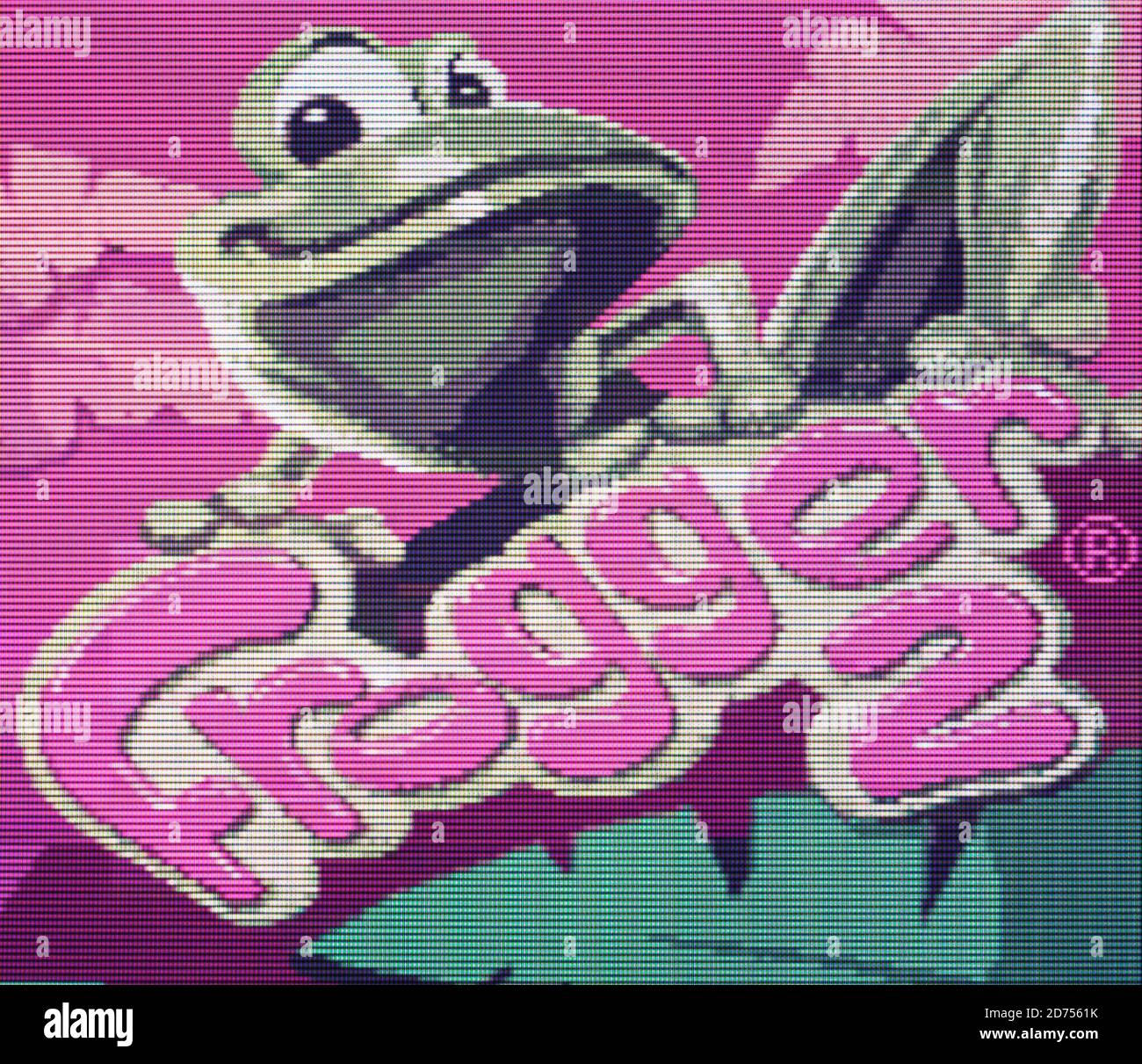 Frogger 2 Nintendo Game Boy Color Videogame Editorial use only