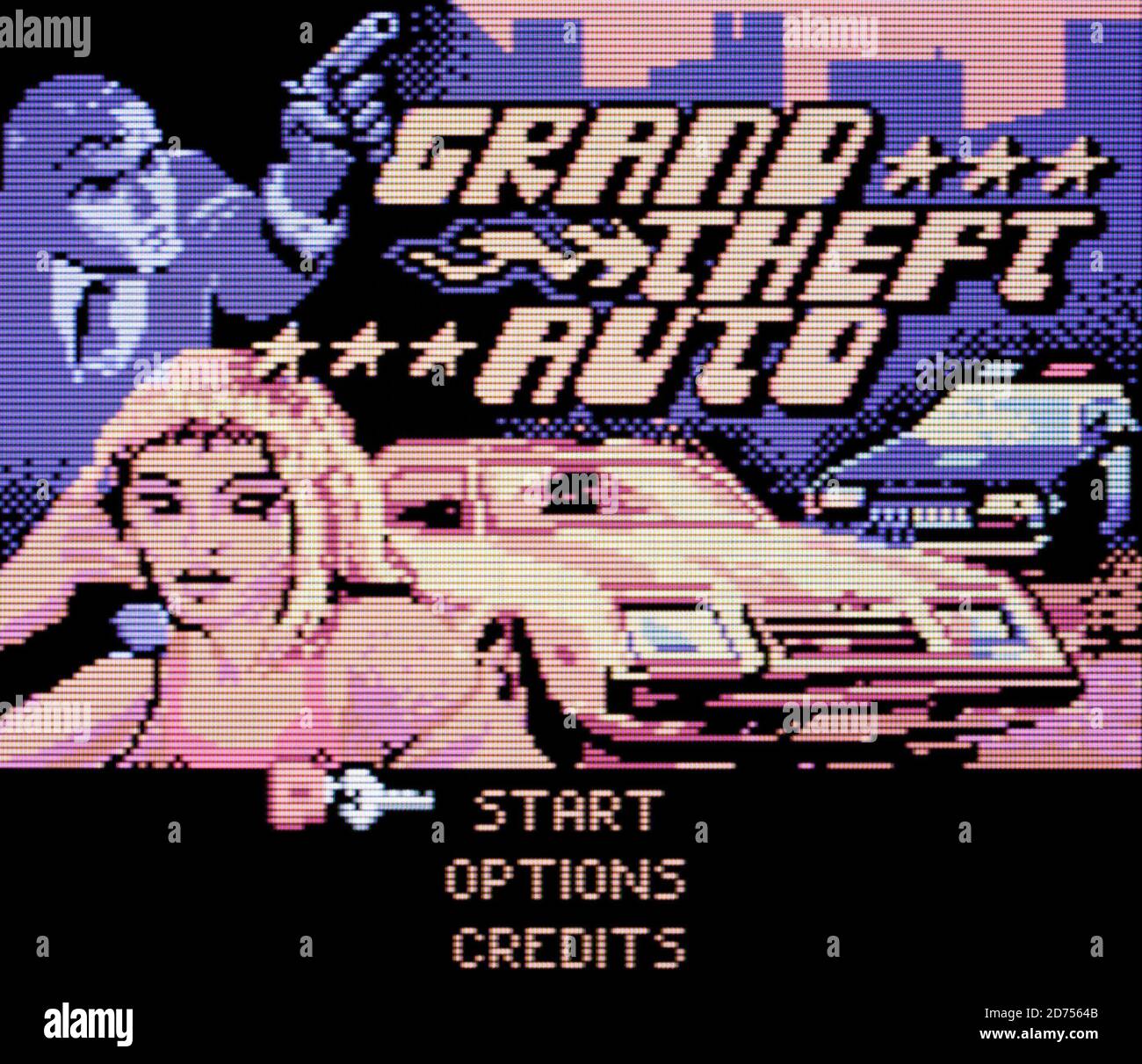 Grand Theft Auto - Nintendo Game Boy Color Videogame - Editorial use only Stock Photo