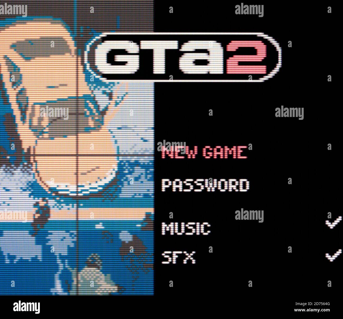 GTA 2 - Nintendo Game Boy Color Videogame - Editorial use only Stock Photo