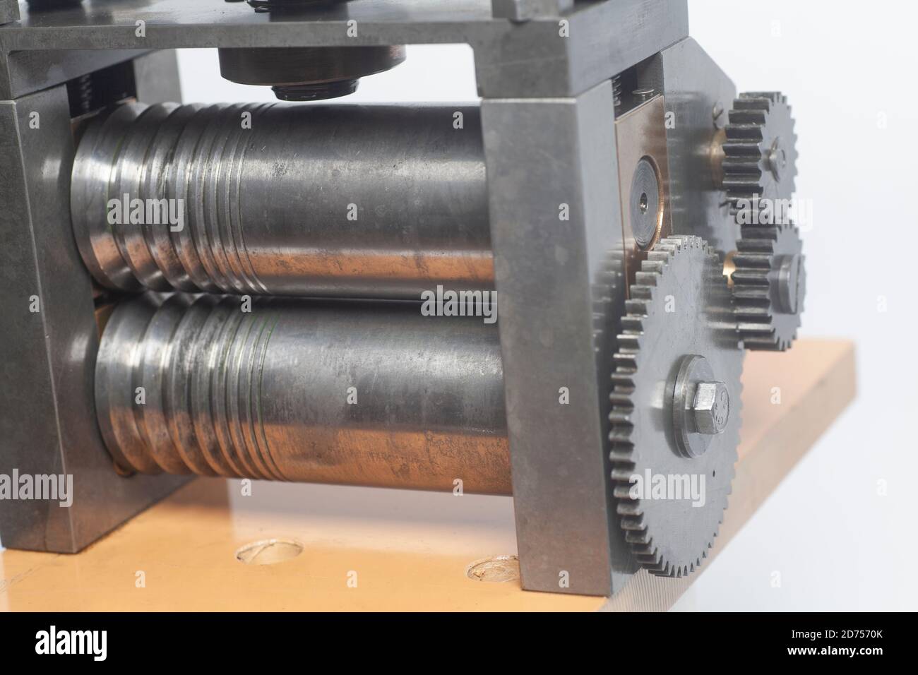 Jewelry rolling mill tool press Stock Photo Alamy