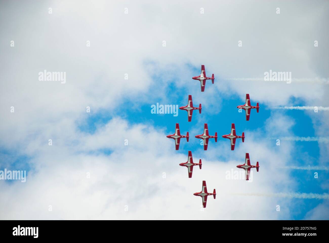 Canadian Forces Snowbirds, Air Show, Ottawa, Ontario, Canada Stock