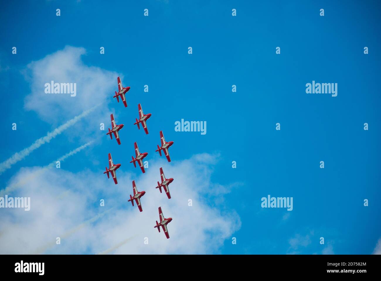 Canadian Forces Snowbirds, Air Show, Ottawa, Ontario, Canada Stock