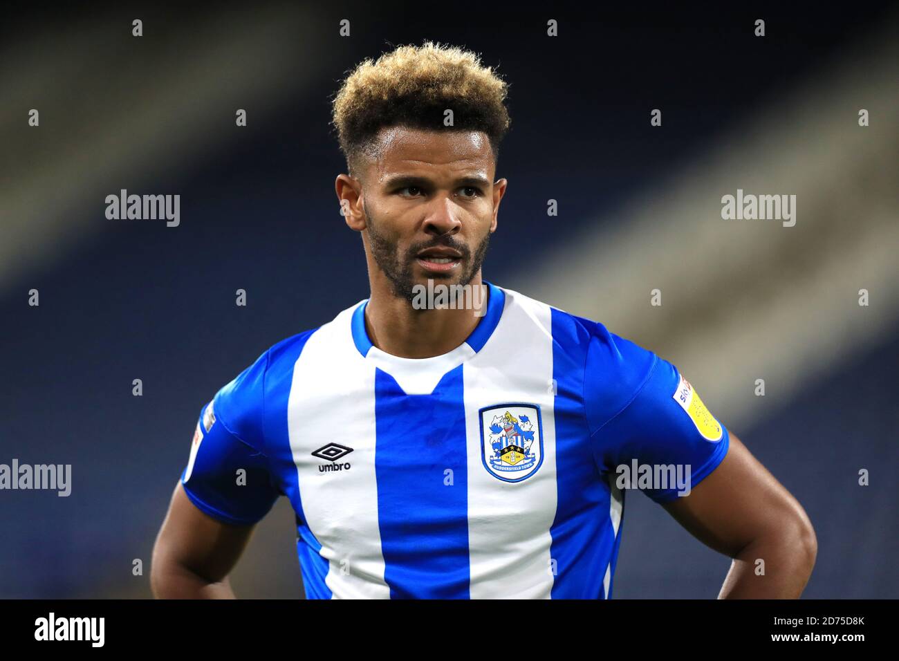 Huddersfield Town's Fraizer Campbell looks on during the Sky Bet Championship match at The John Smith's Stadium, Huddersfield. Stock Photo