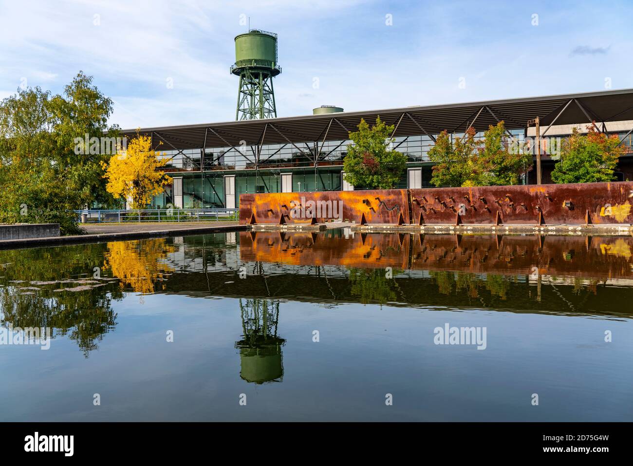 The Jahrhunderthalle in Westpark in Bochum, former steel mill site in the western city centre, NRW, Germany Stock Photo