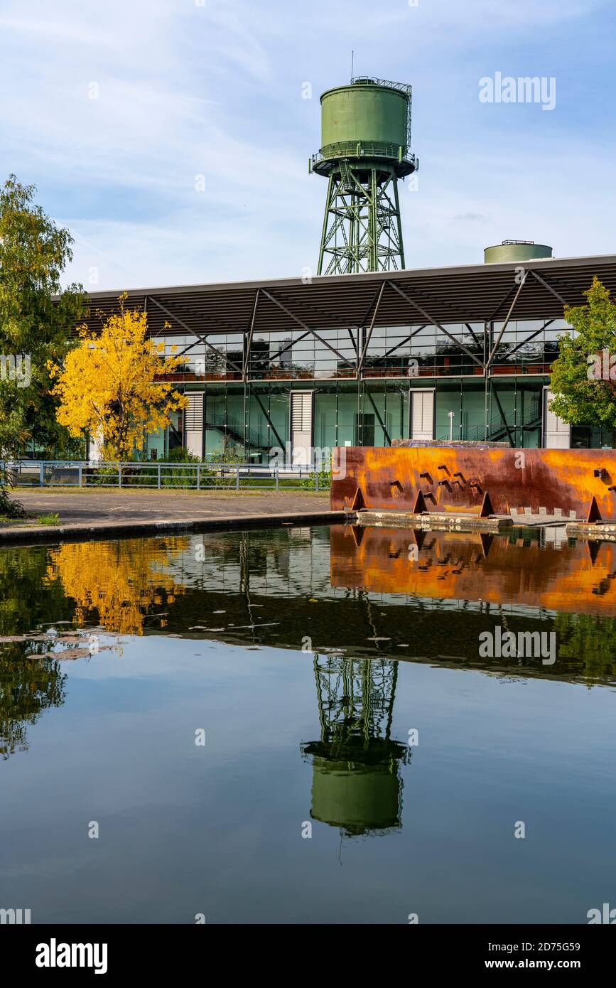 The Jahrhunderthalle in Westpark in Bochum, former steel mill site in the western city centre, NRW, Germany Stock Photo