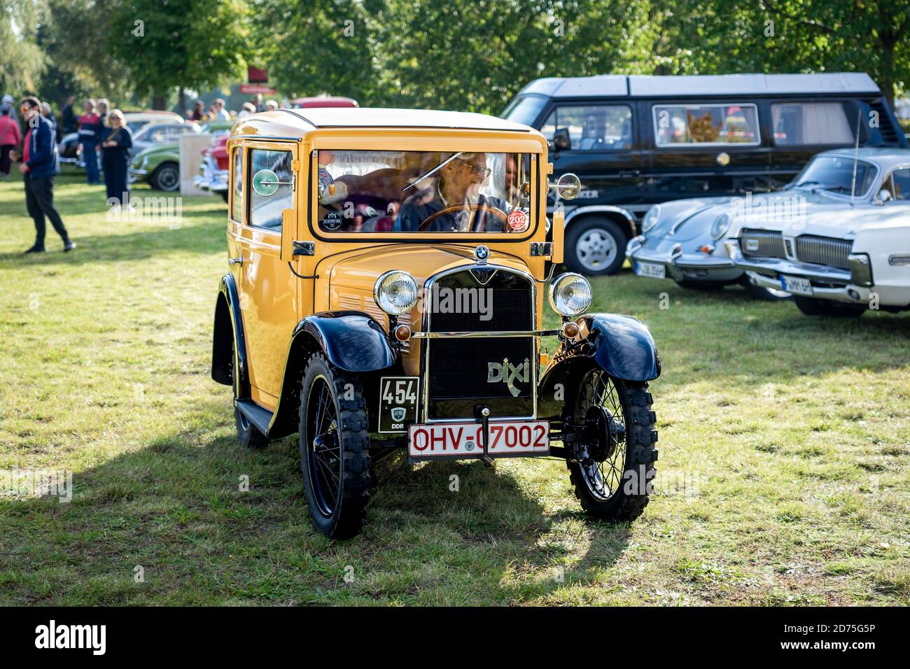 PAAREN IM GLIEN, GERMANY - OCTOBER 03, 2020: Vintage car BMW Dixi, 1930. Die Oldtimer Show 2020. Stock Photo