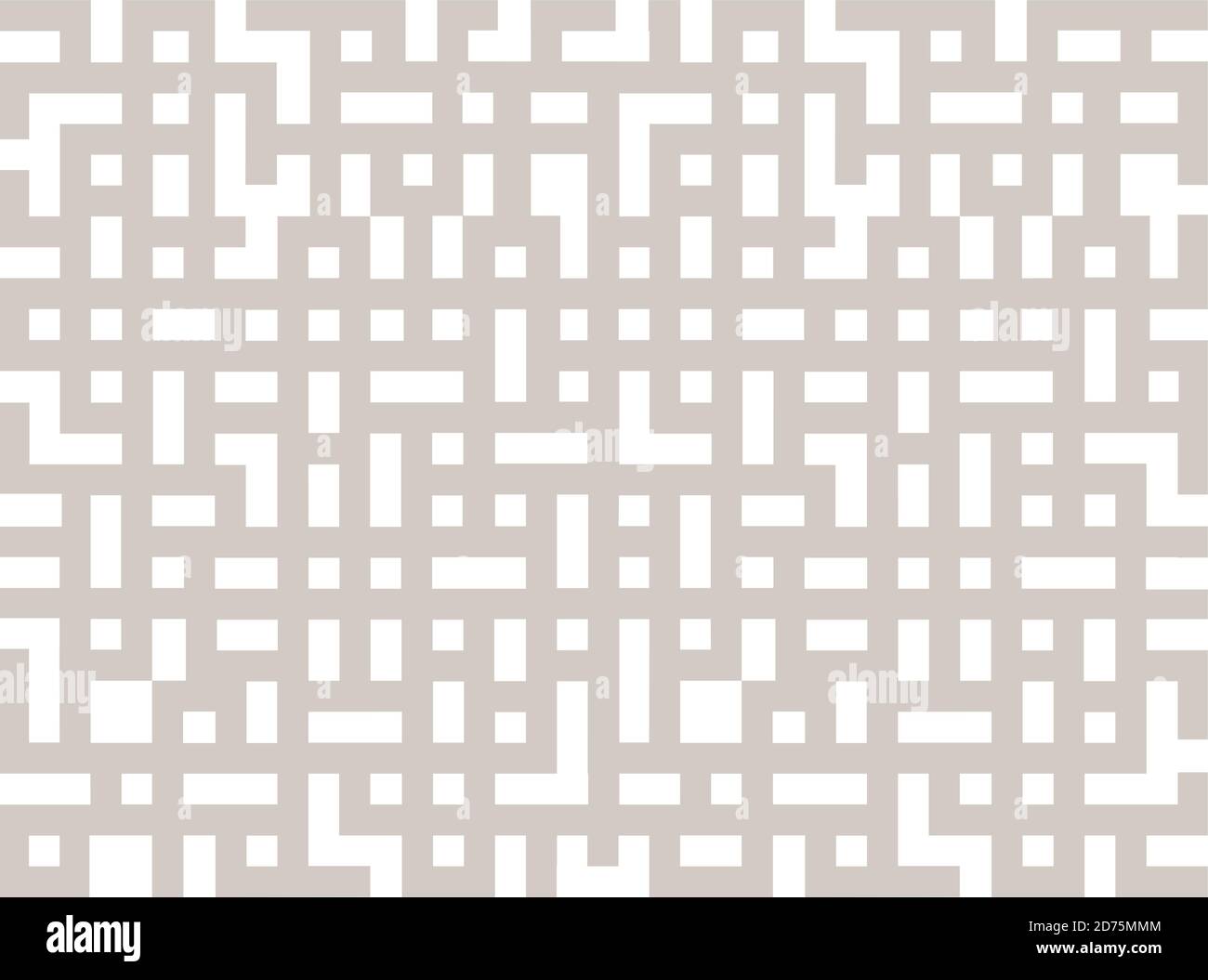 Abstract geometric pattern in chinese vintage decorative style. Eastern background with labirint line ornamental decor Stock Vector