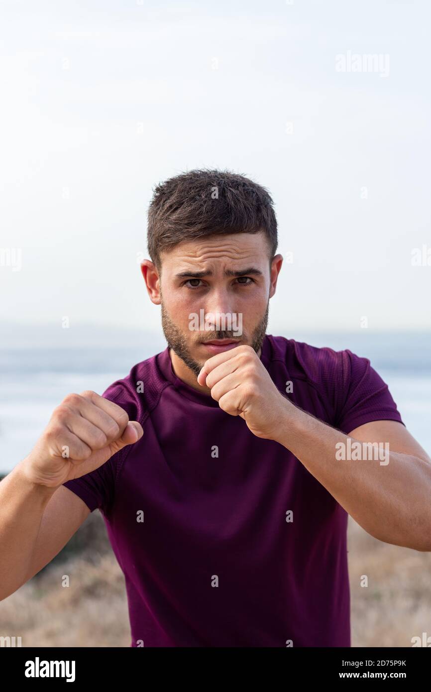 Athlete with arms raised hi-res stock photography and images - Alamy