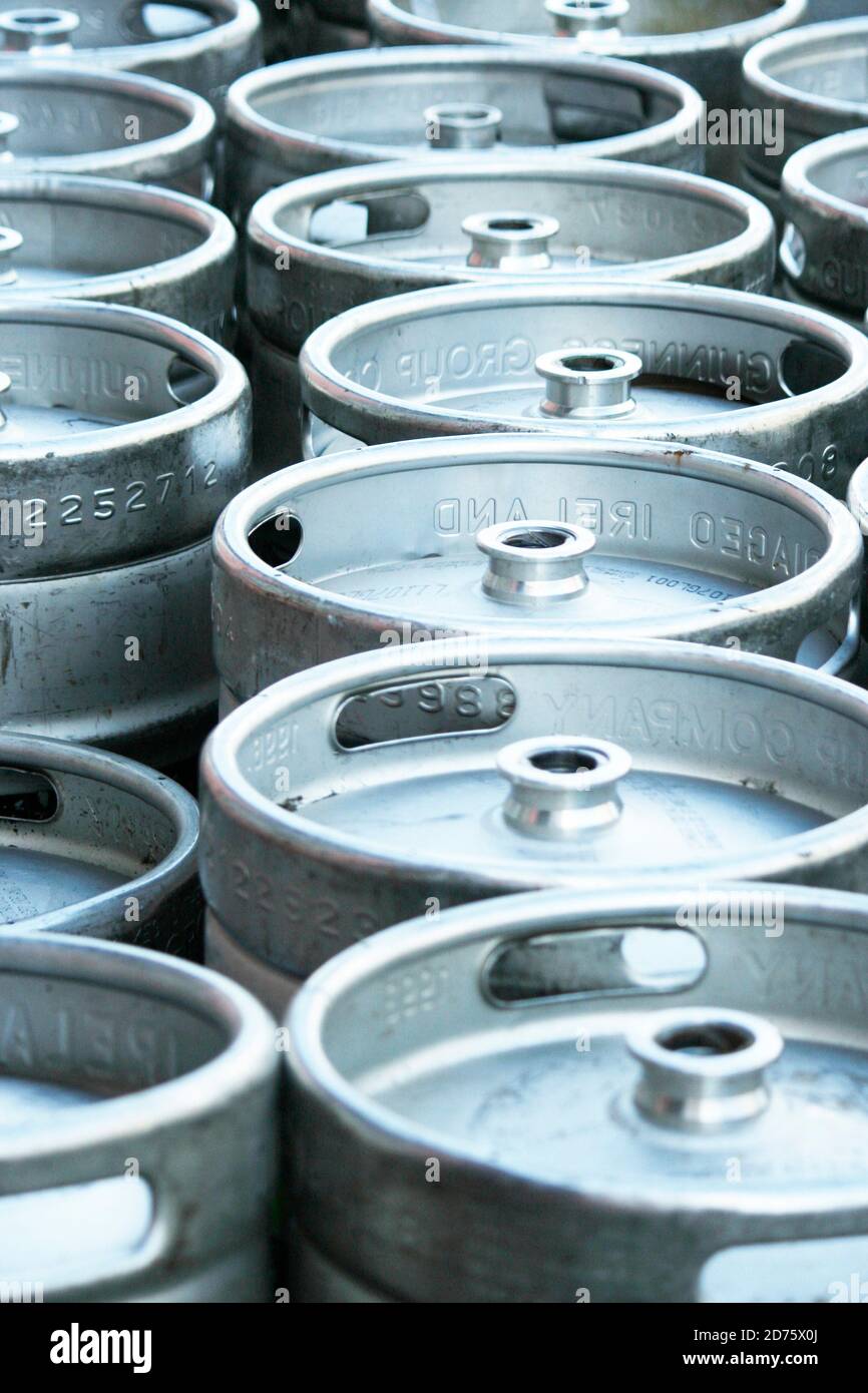 Guinness Beer Barrels in Ireland Stock Photo Alamy