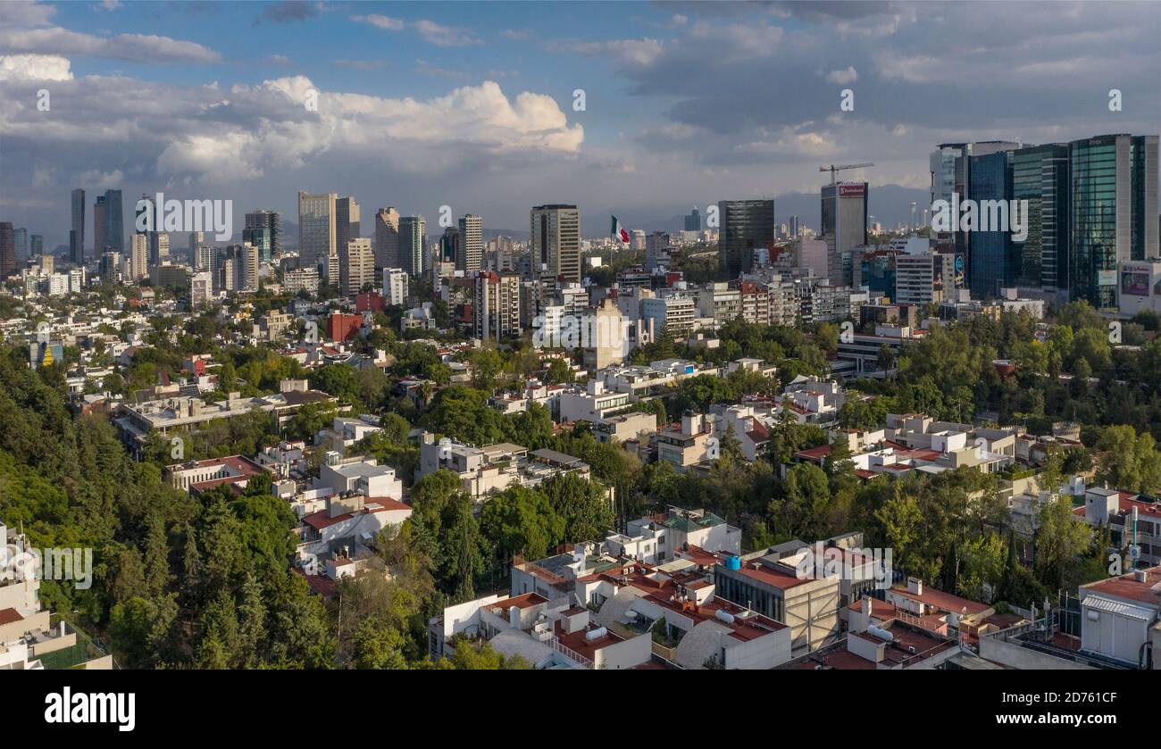 Polanco district of Mexico City, Mexico Stock Photo