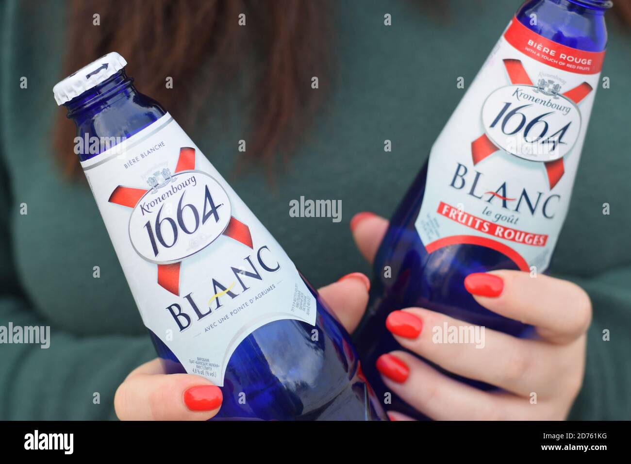 Kronenbourg 1664 label hi-res stock photography and images - Alamy