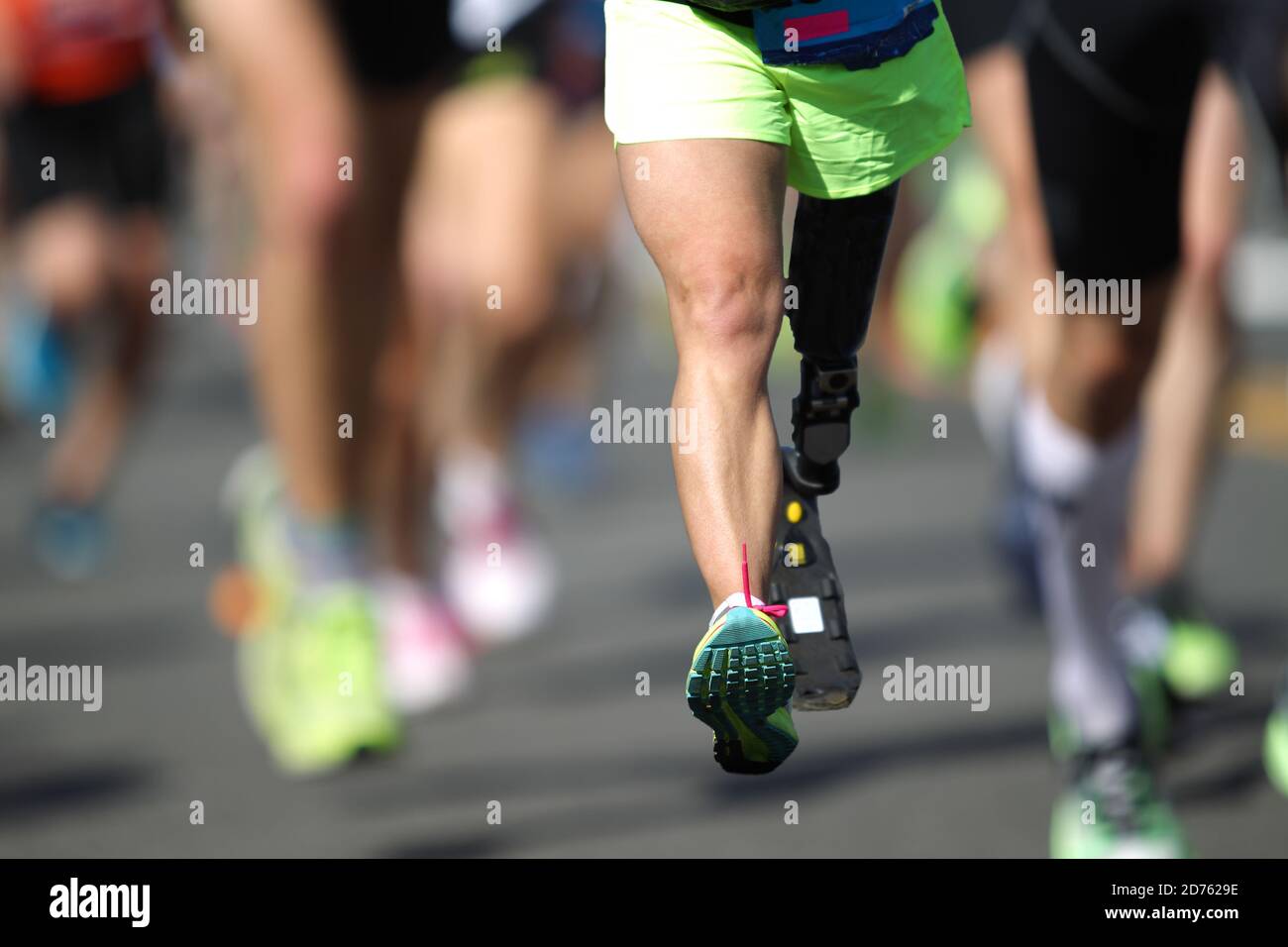 Disabled Sports Running High Resolution Stock Photography And Images Alamy