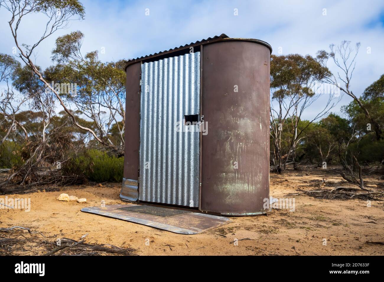 Long drop toilet hi res stock photography and images Alamy