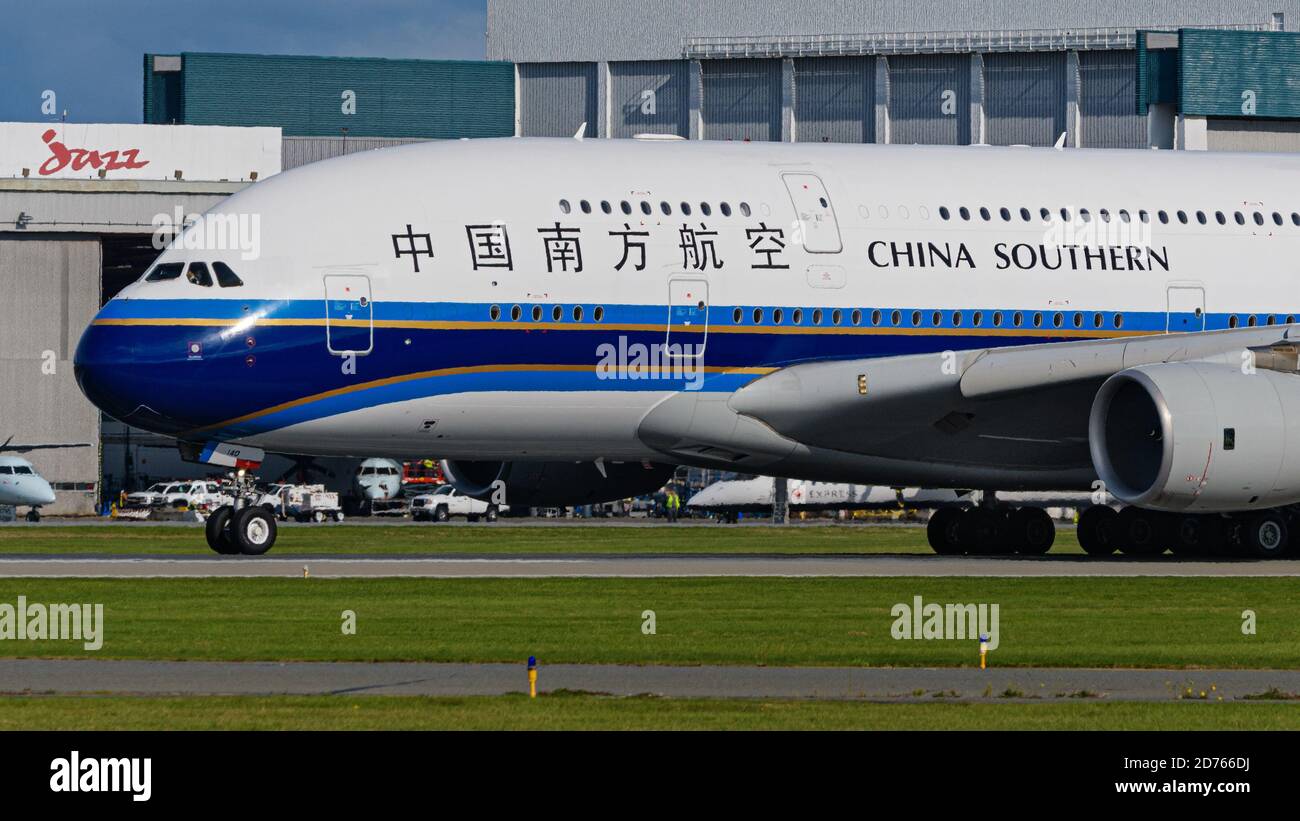 Richmond, British Columbia, Canada. 14th Oct, 2020. A China