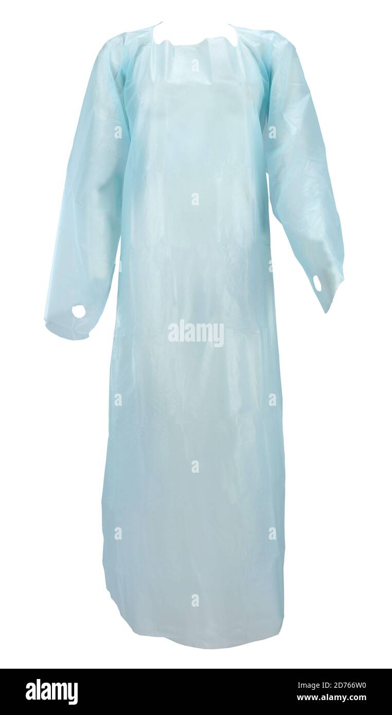 Medical gowns are examples of personal protective equipment used in health care settings Stock