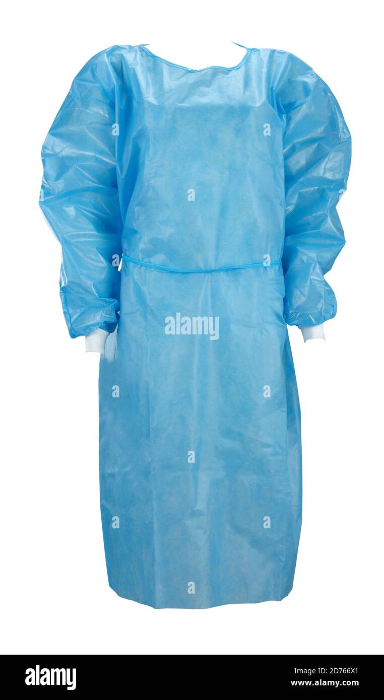 Medical gowns are examples of personal protective equipment used in health care settings Stock