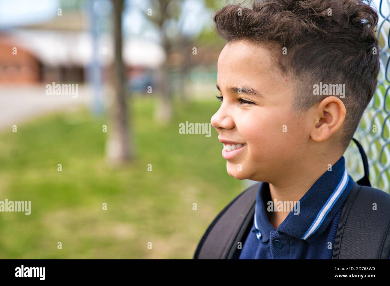 Black child school uniform hi-res stock photography and images - Alamy