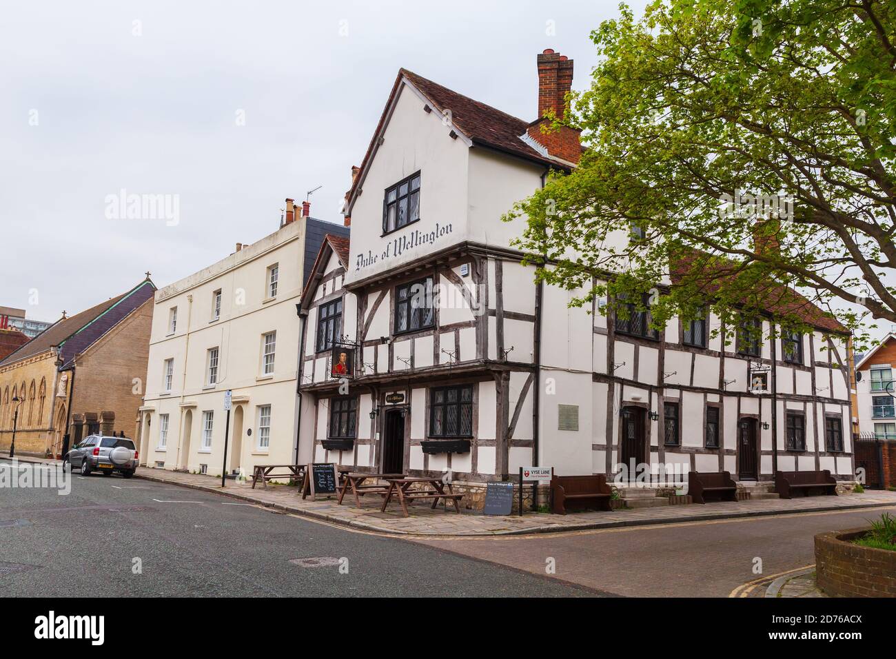 Bugle street southampton old town hires stock photography and images