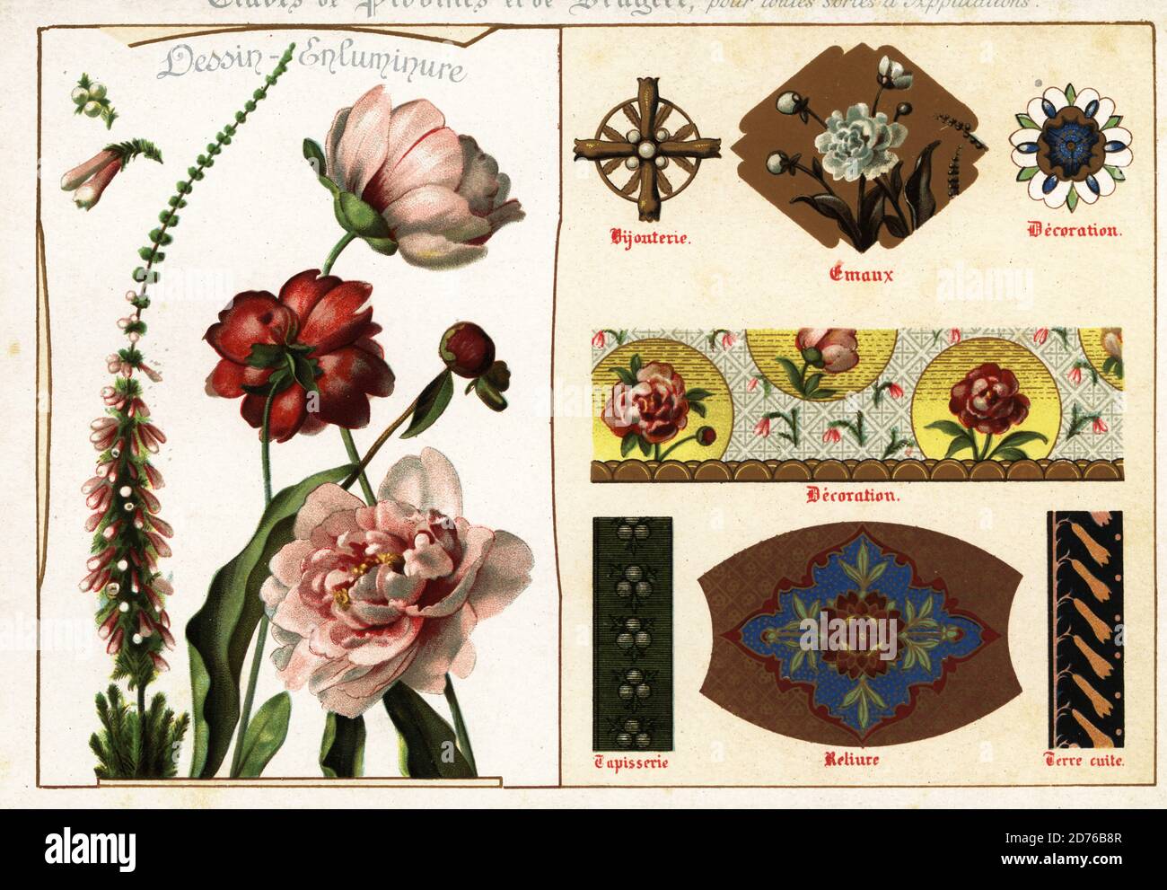 Tapestry Flowers High Resolution Stock Photography And Images Alamy