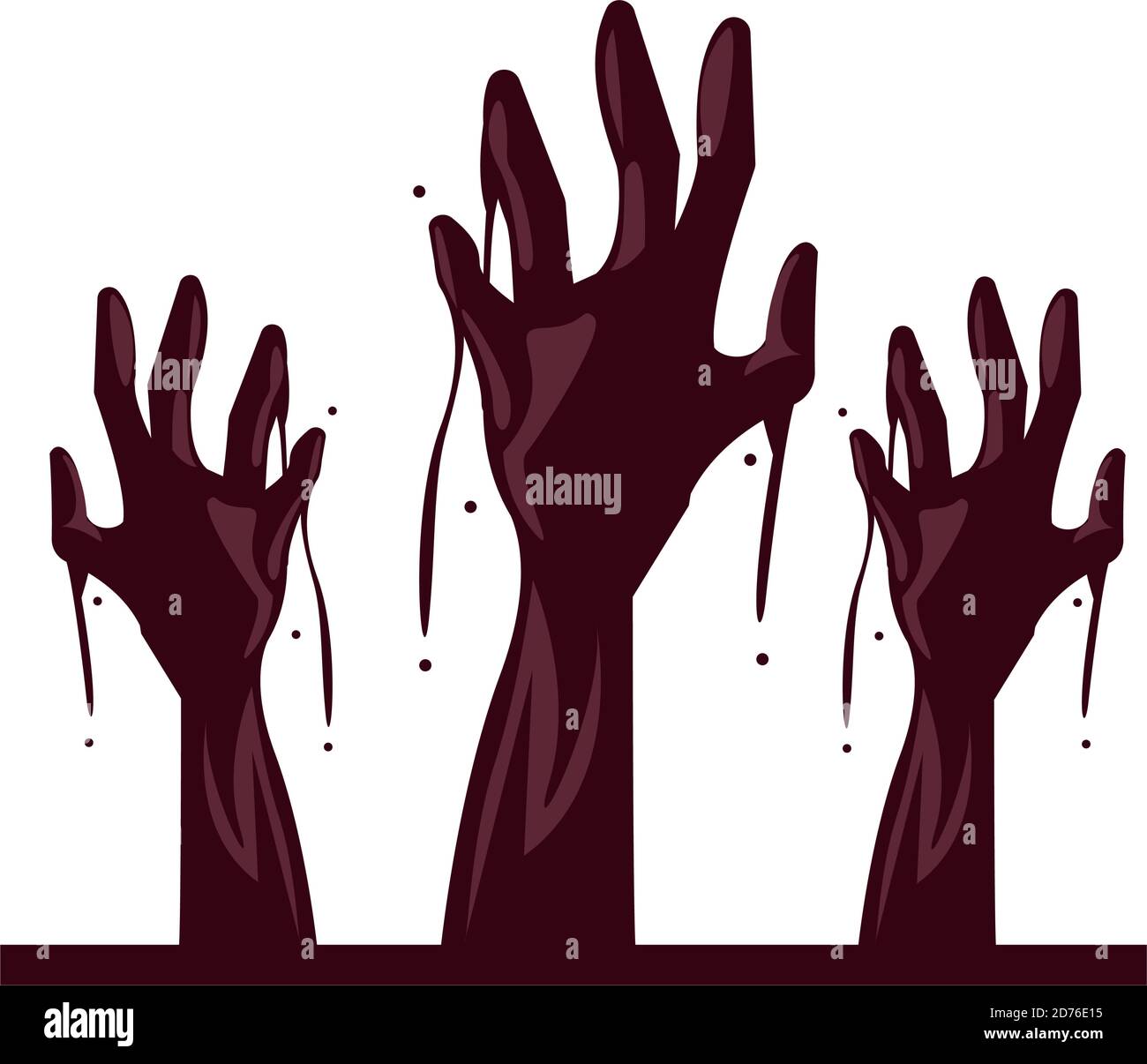 Human blood monsters Stock Vector Images - Alamy