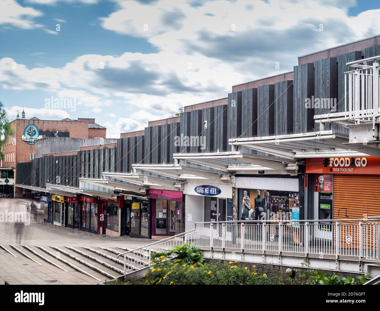 Hertford Street, Coventry City Centre shopping. Coventry, UK Stock