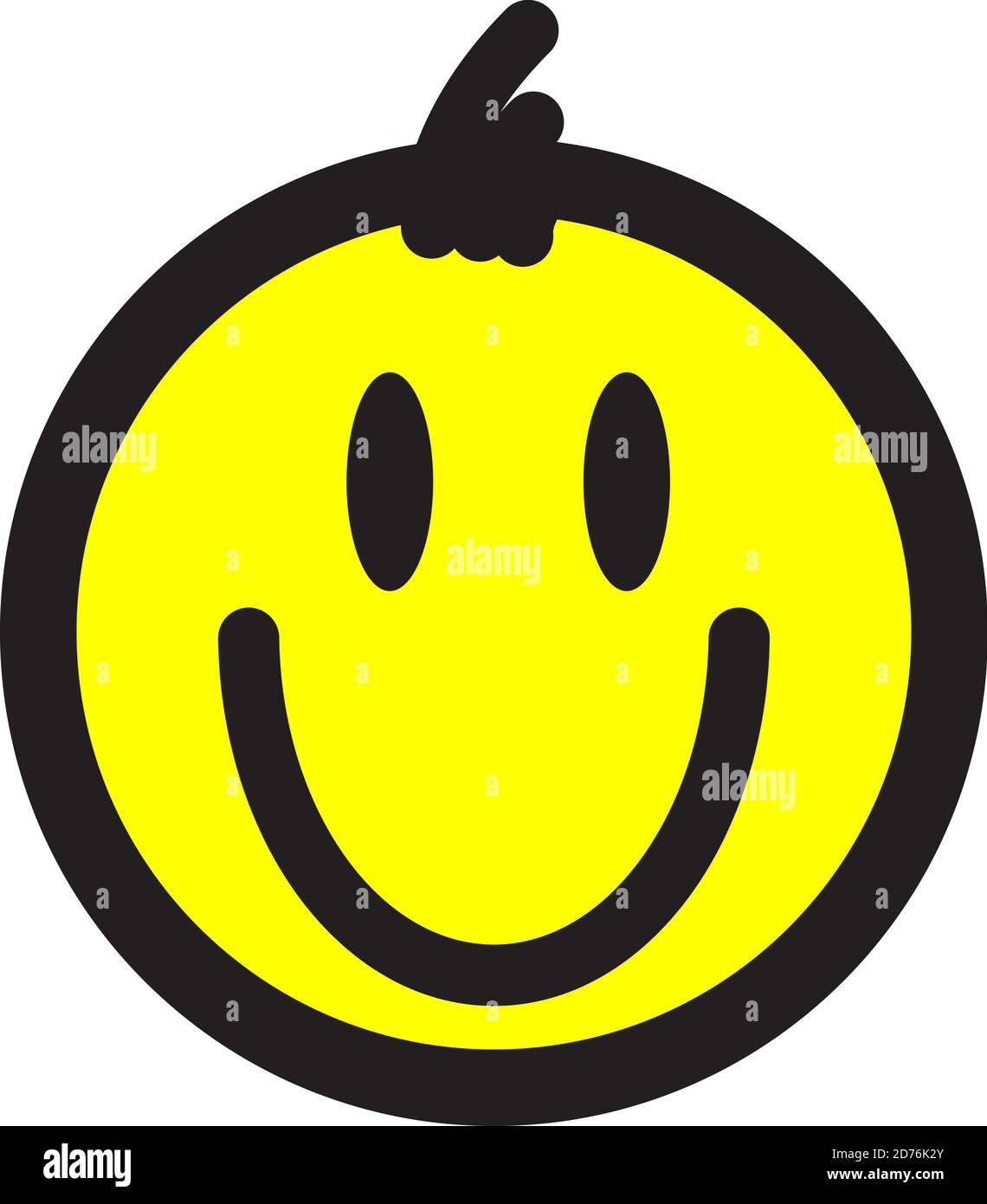 Smile smiley sticker label emoticon hi-res stock photography and