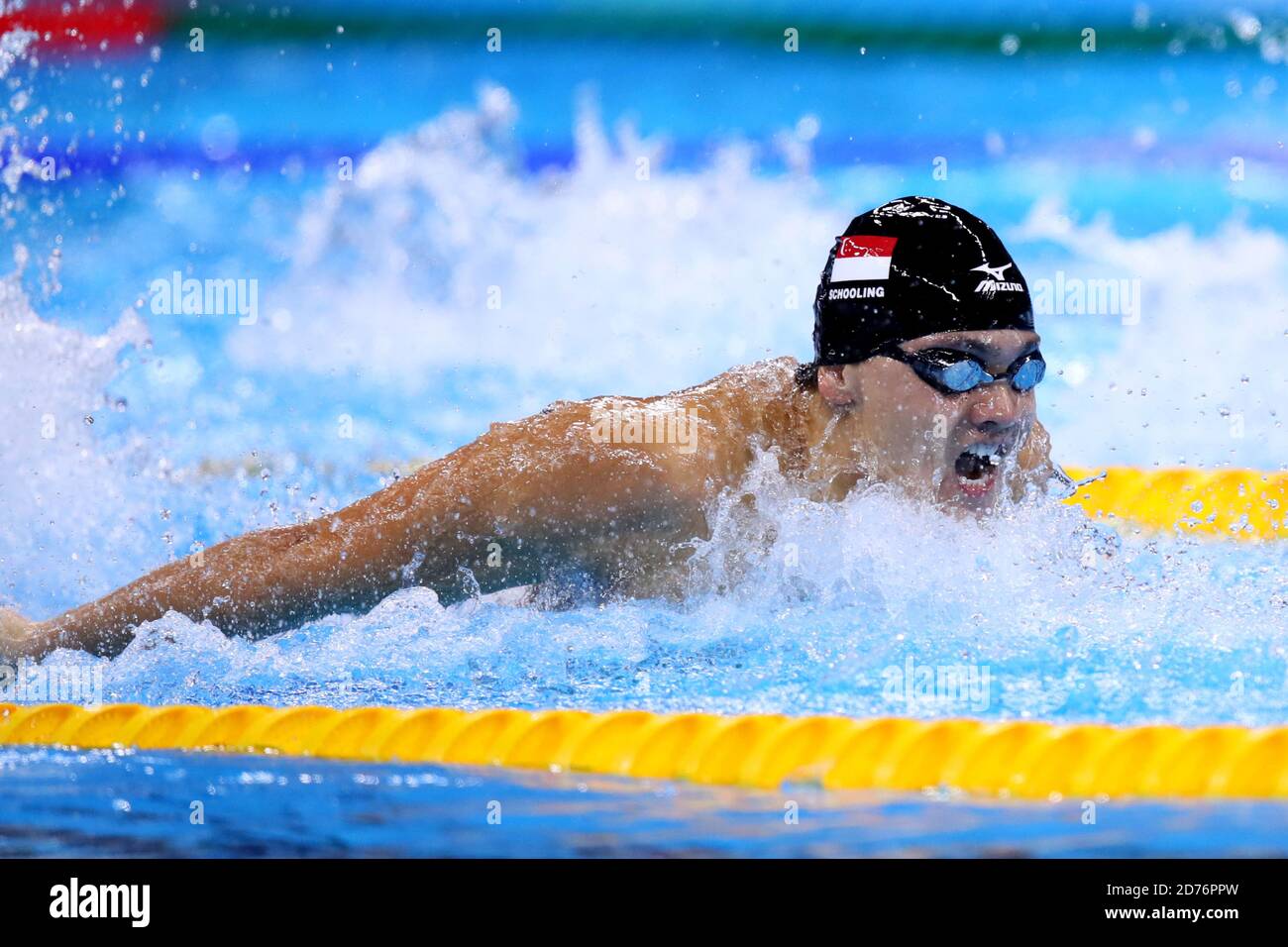 Rio De Janeiro Brazil 12th Aug 2016 Joseph Schooling Sin Swimming Men S 100m Butterfly Final At Olympic Aquatics Stadium During The Rio 2016 Olympic Games In Rio De Janeiro Brazil