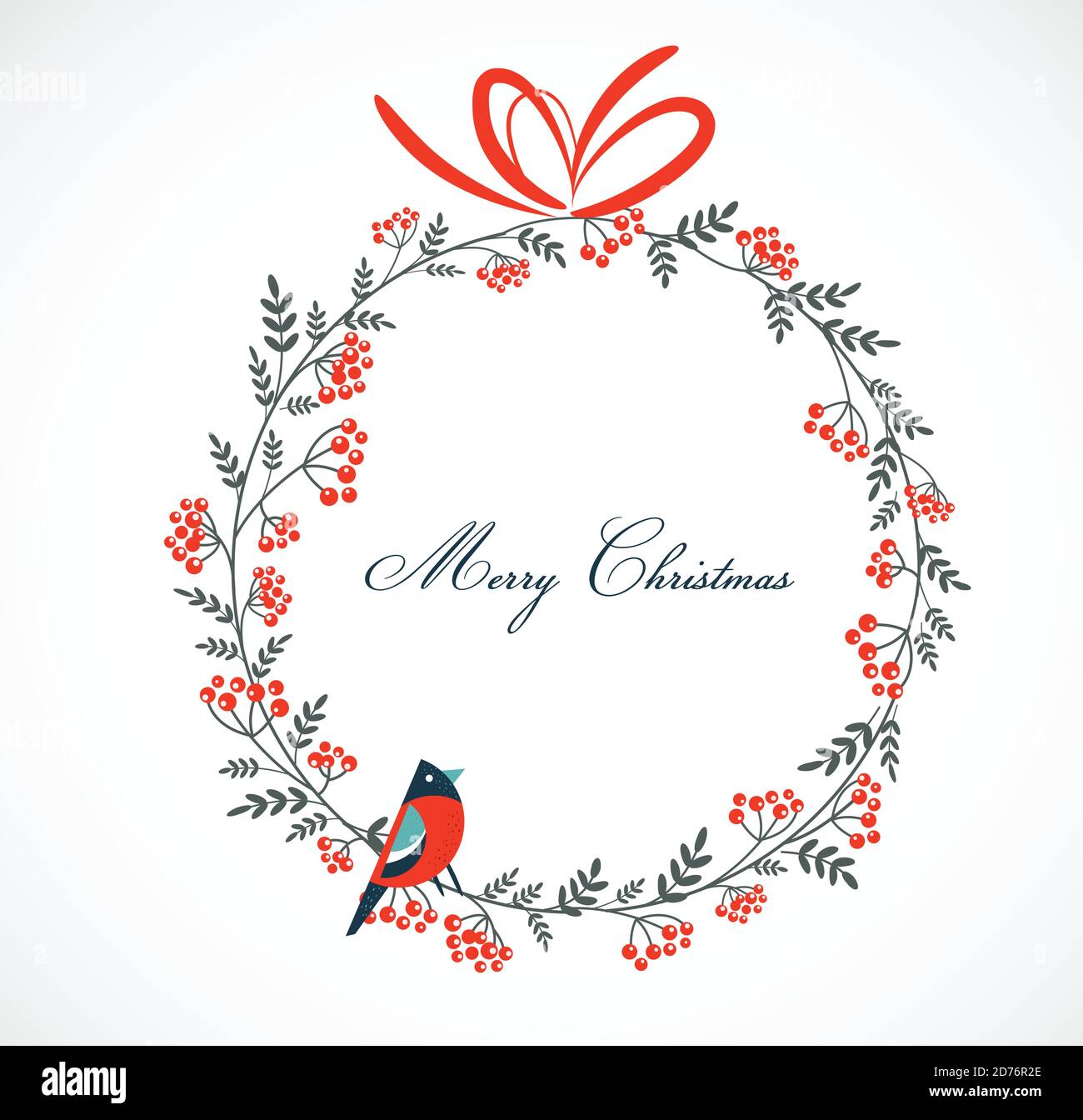 27 PNG Watercolor Christmas Wreath Clipart, Merry Christmas Holiday