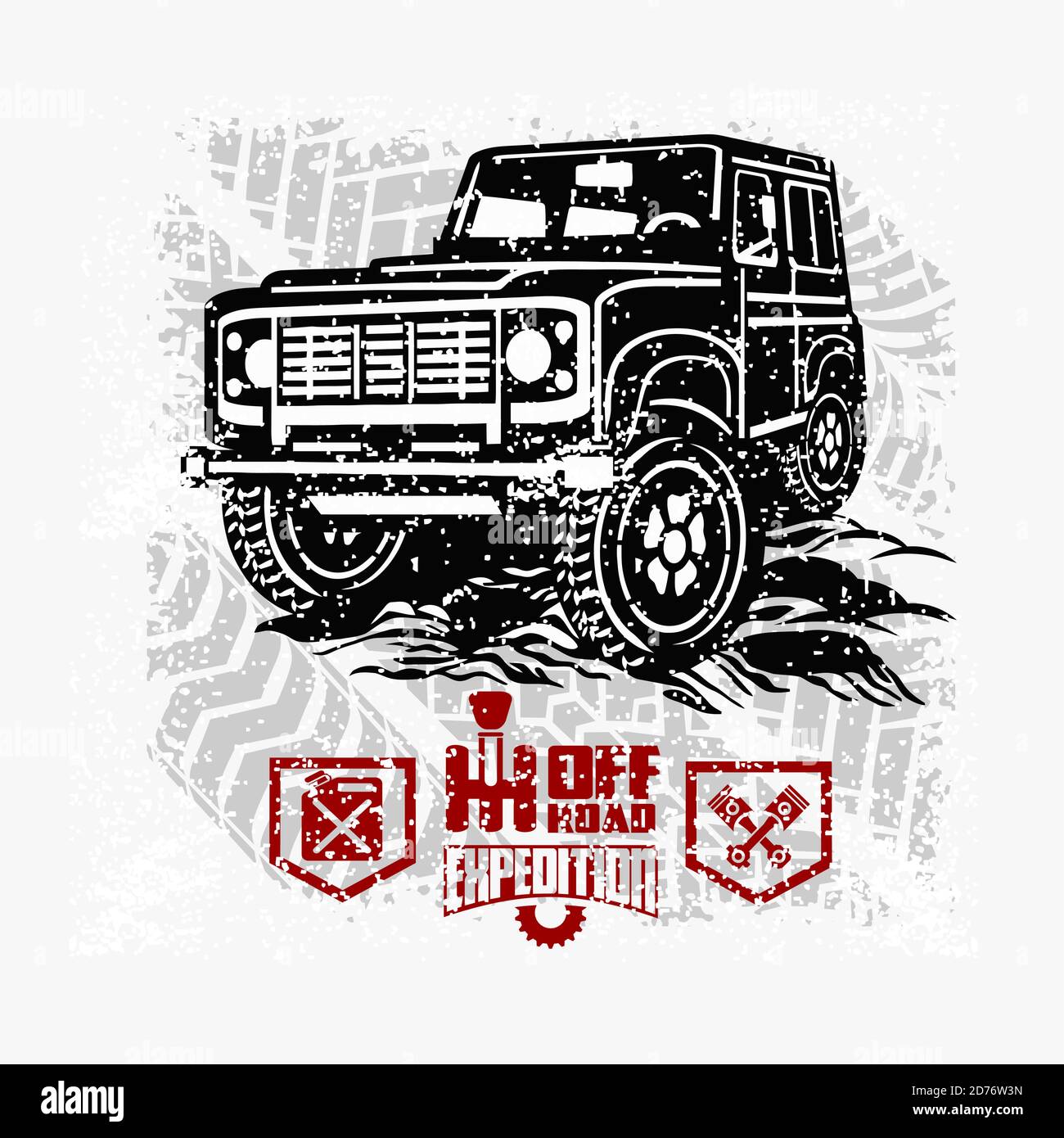 Off road suv vehicle Stock Vector Images Alamy