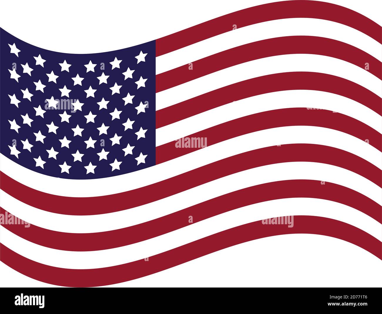 united states of america flag vector illustration design Stock Vector ...